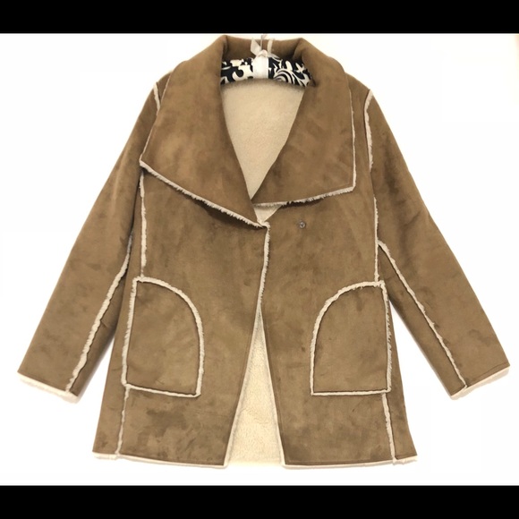 Wildflowers Jackets & Blazers - Faux suede jacket coat.
